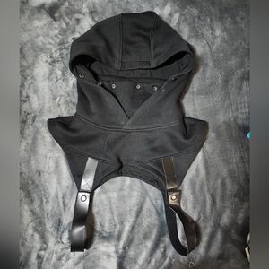 Mdnt45 gothic hooded cowl scarf